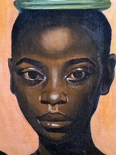 Balance of Heritage~ Nigeria, West Africa. Artist ~ Nupam. Size 39"x49"